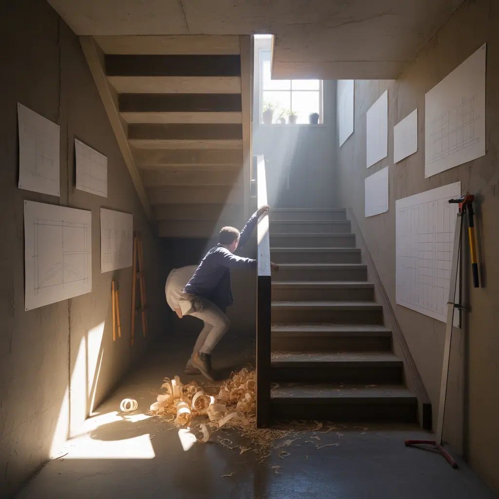 basement stairwell thoughts