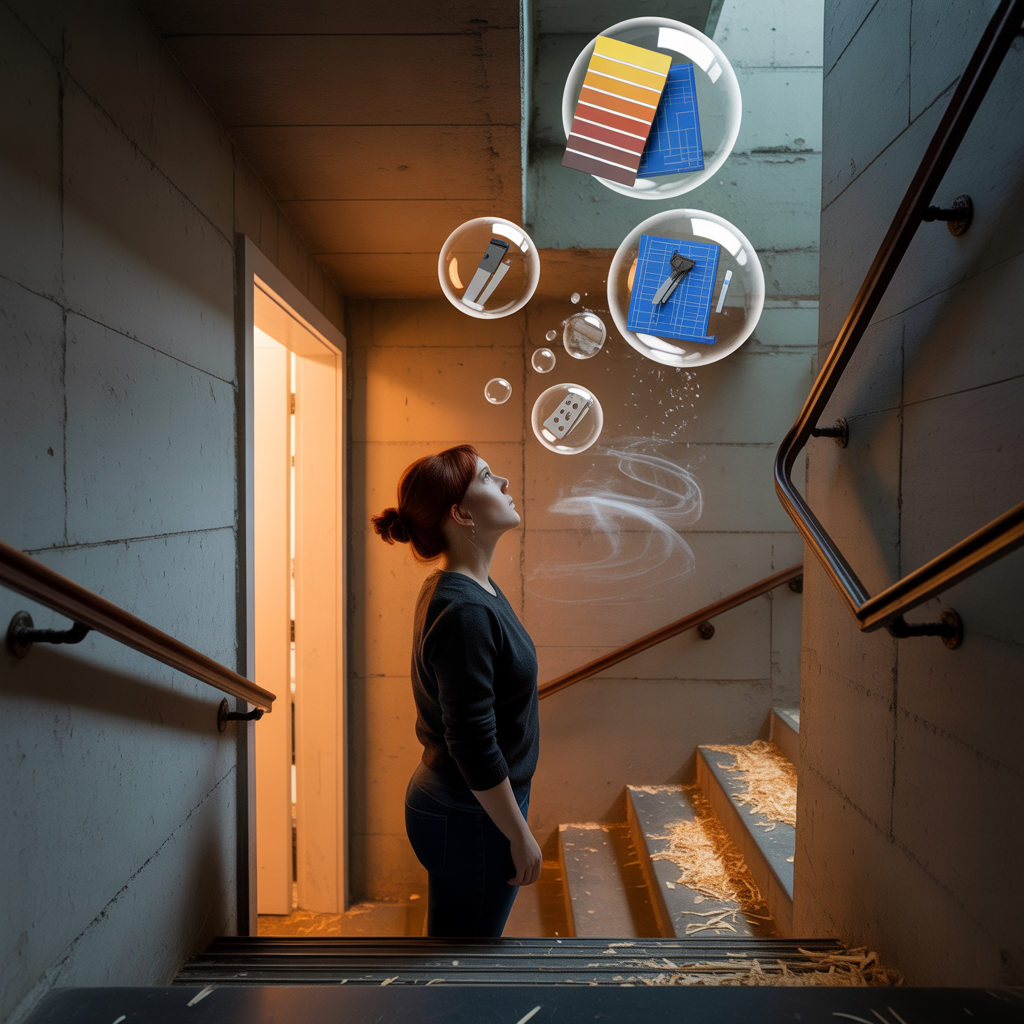 basement stairwell thoughts