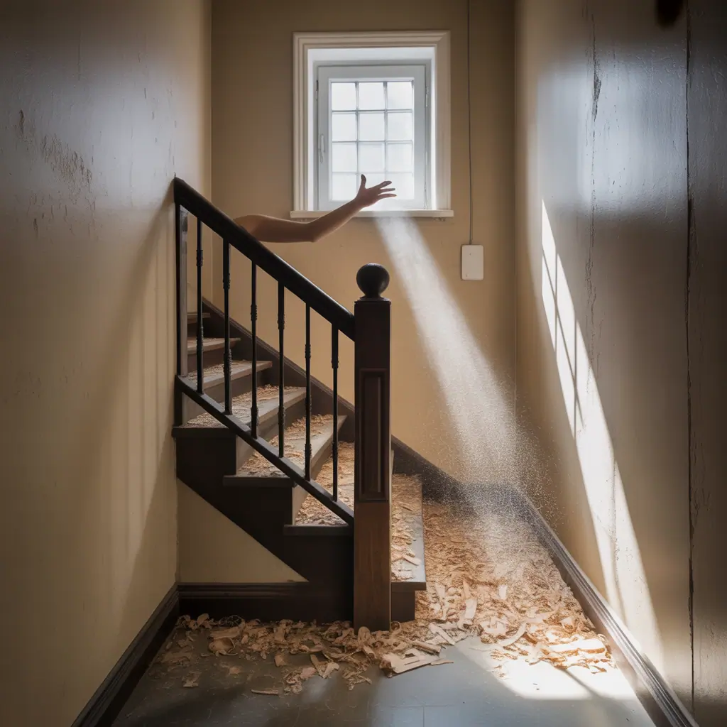 basement stairwell thoughts