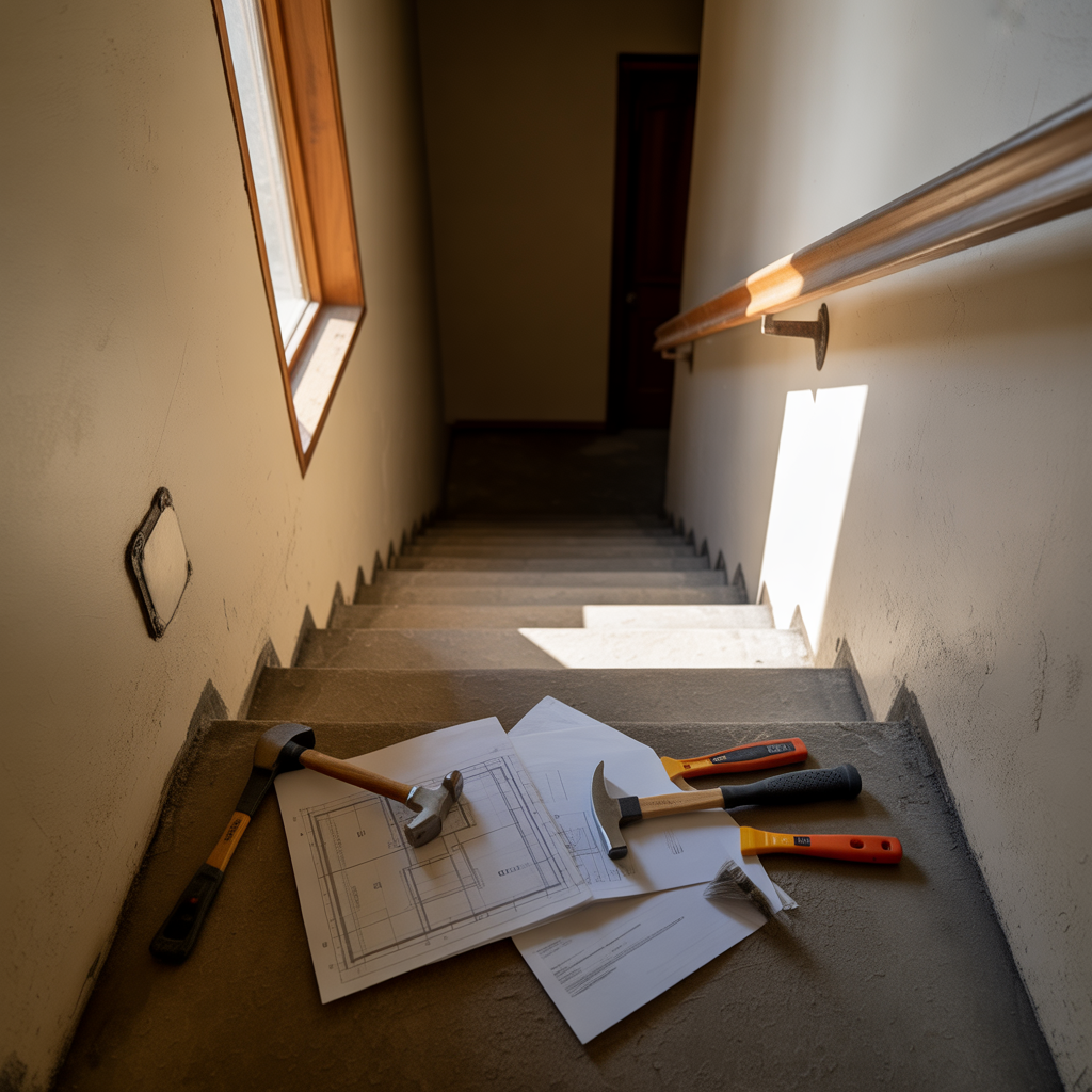 basement stairwell thoughts
