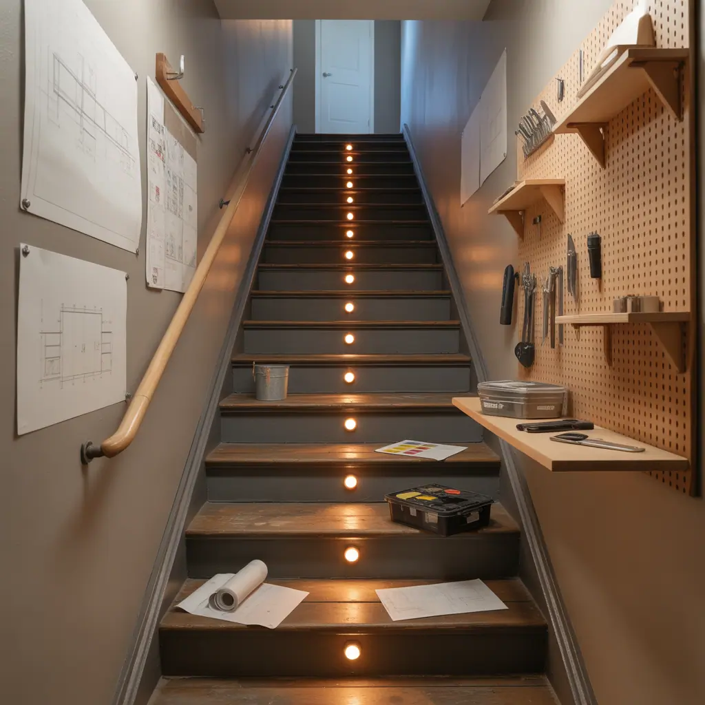 basement stairwell thoughts