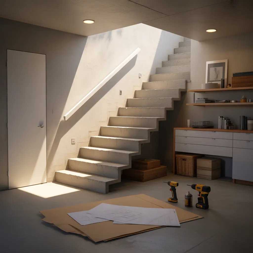 basement stairwell thoughts