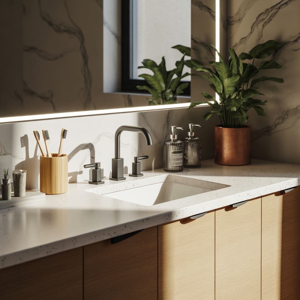 Bathroom Counter Aesthetic