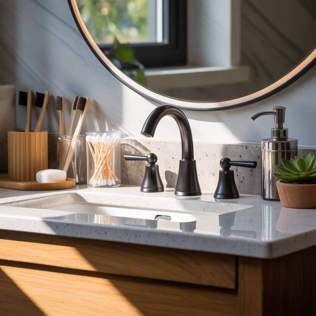 Bathroom Counter Aesthetic