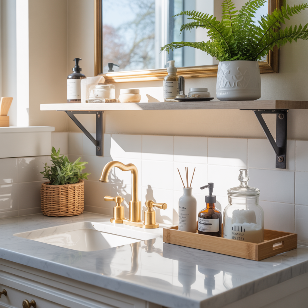 Bathroom Counter Aesthetic