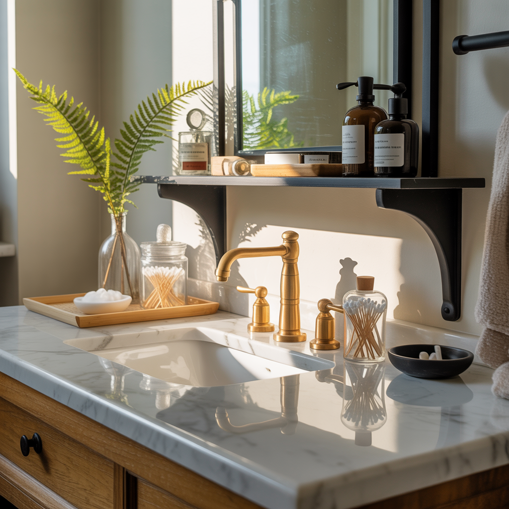 Bathroom Counter Aesthetic