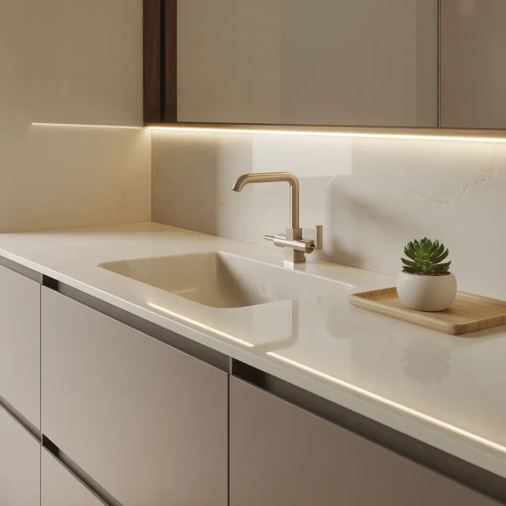 bathroom decor minimal counter ideas