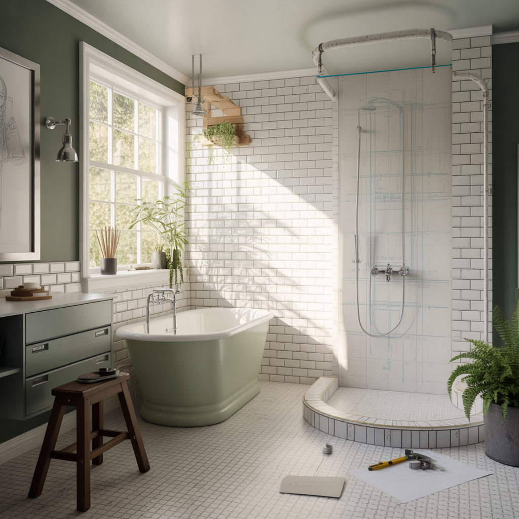bathroom remodel