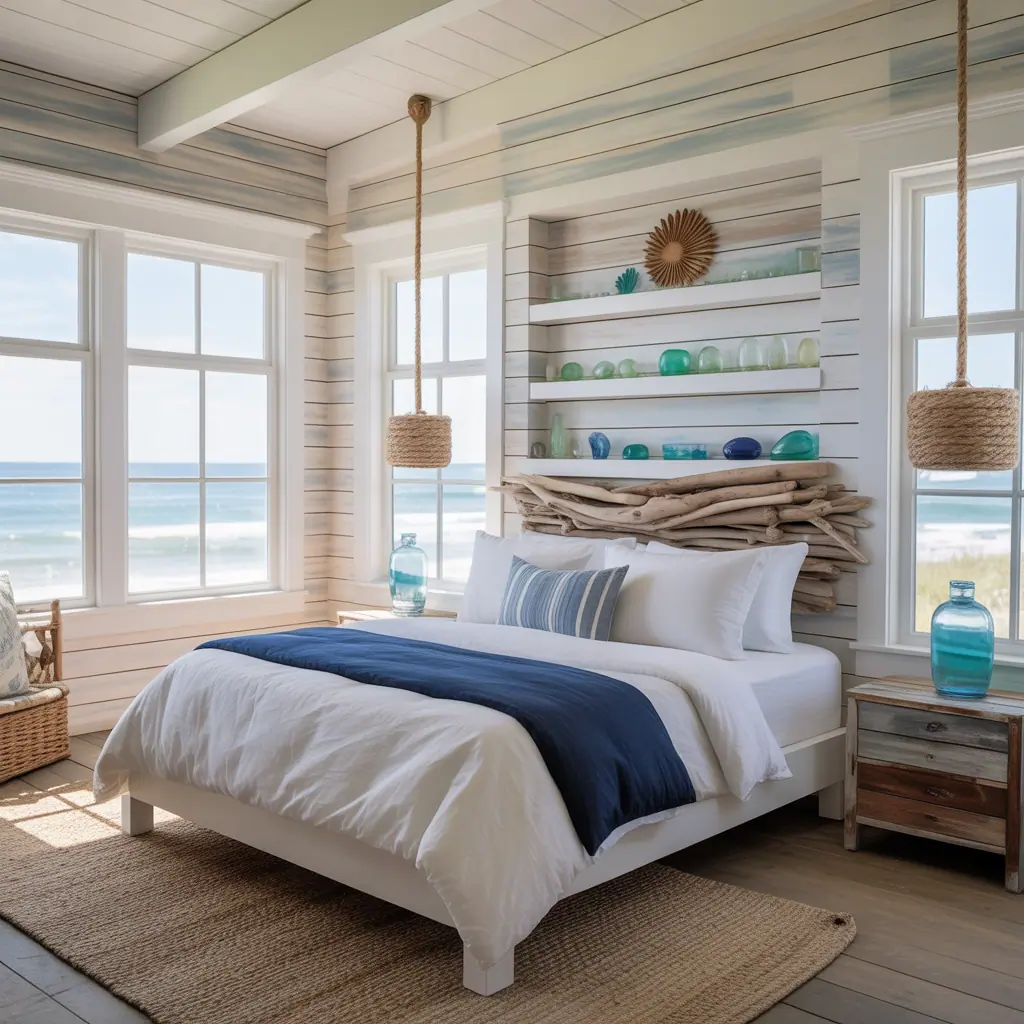 beach bedroom beach style ideas