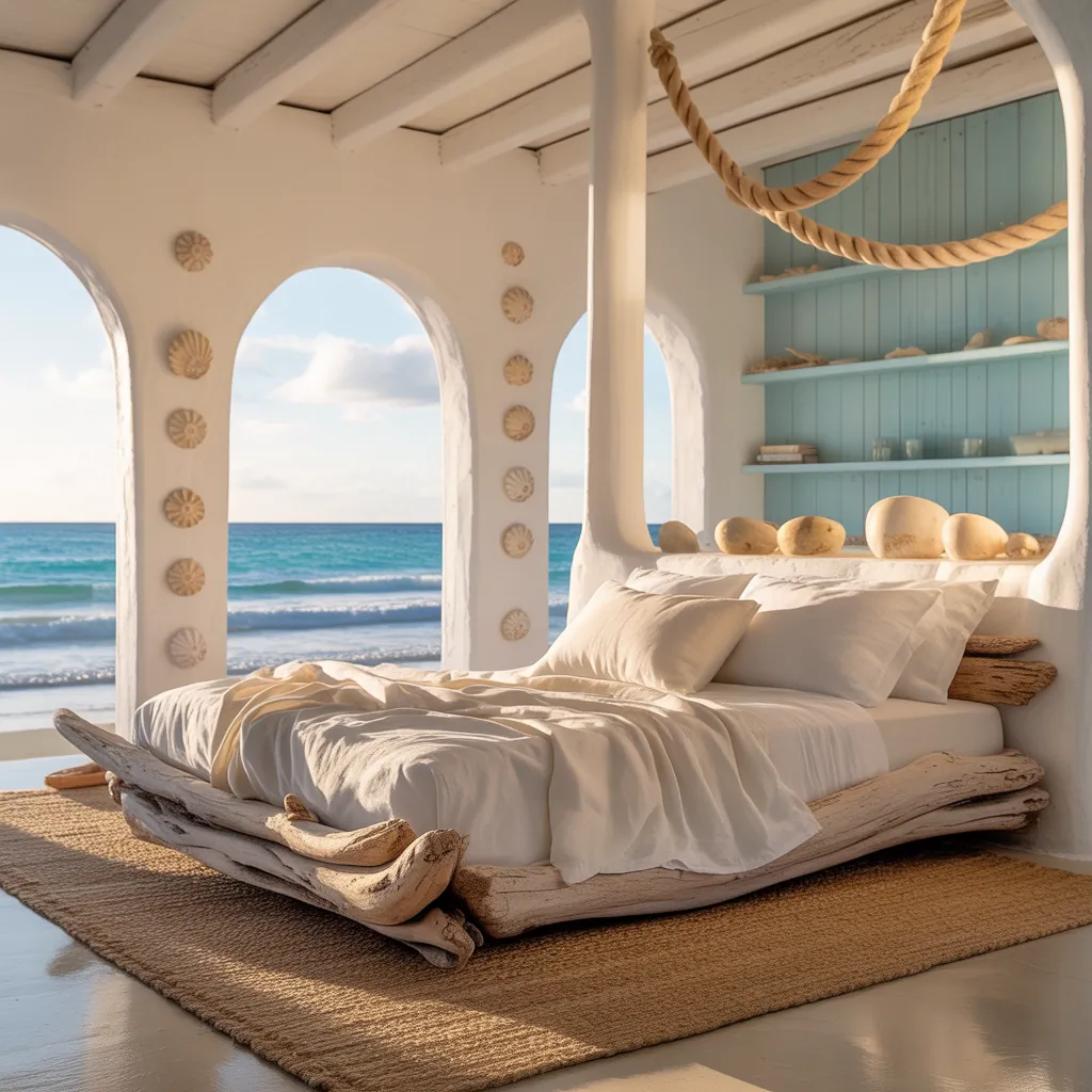 beach bedroom beach style ideas