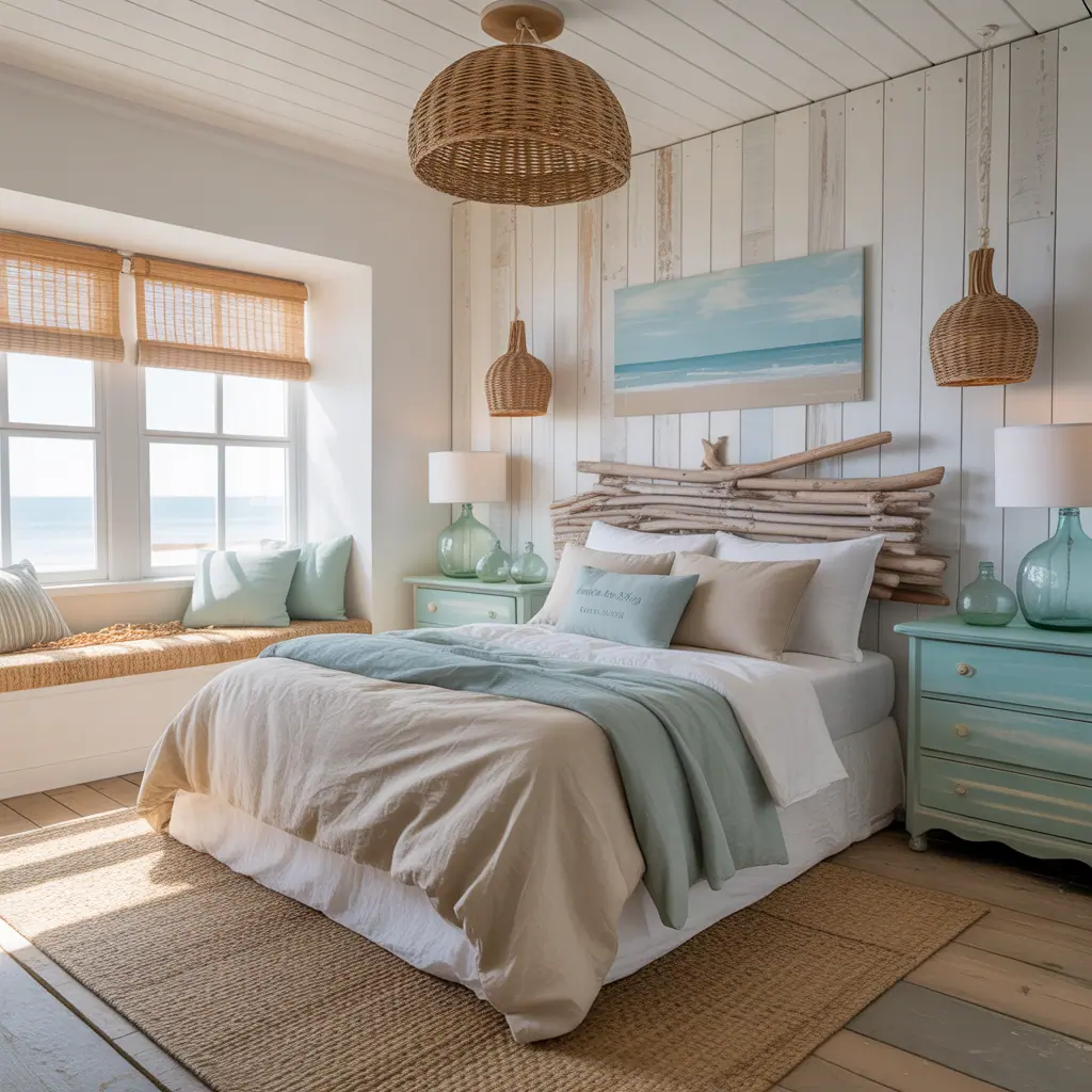 beach bedroom beach style ideas
