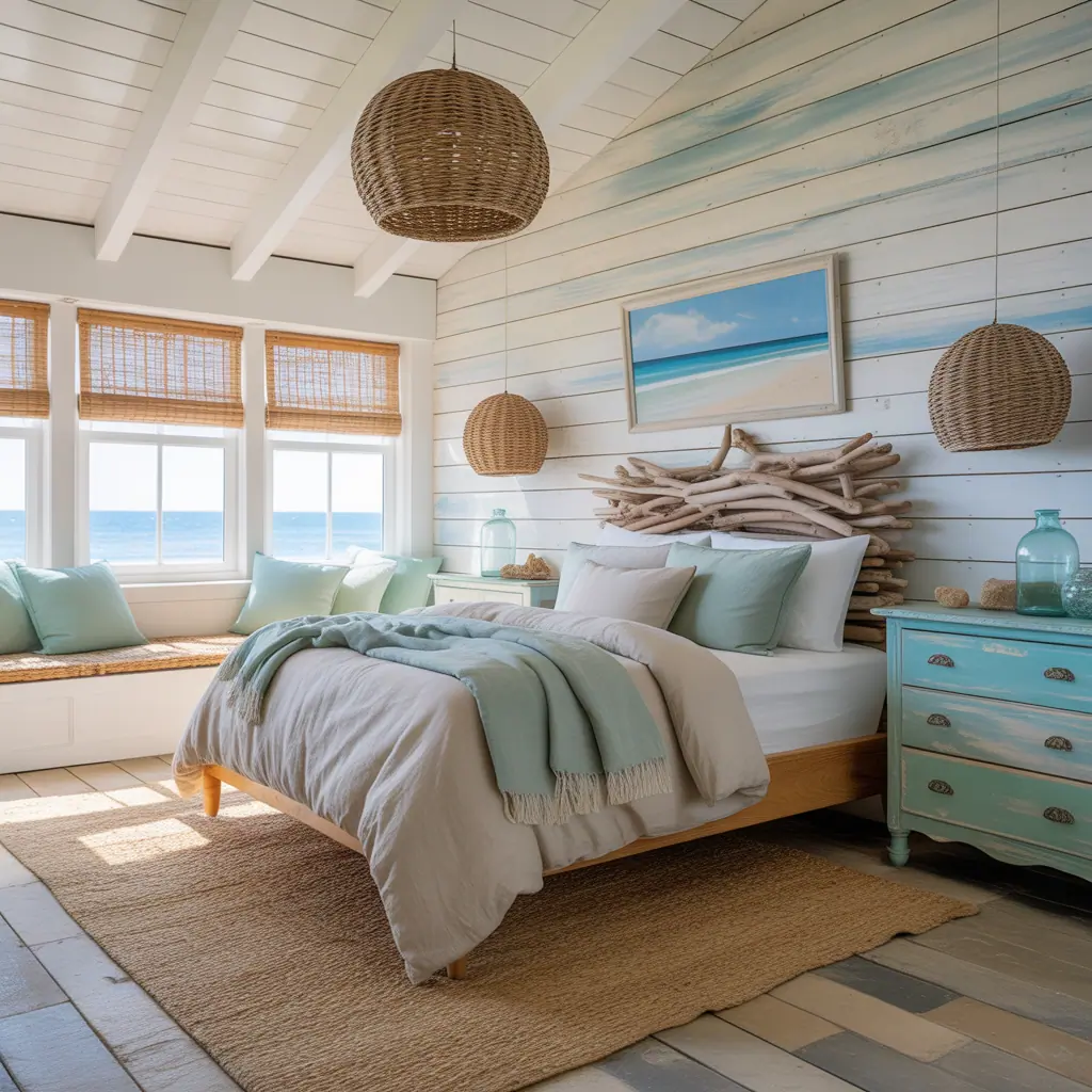 beach bedroom beach style ideas