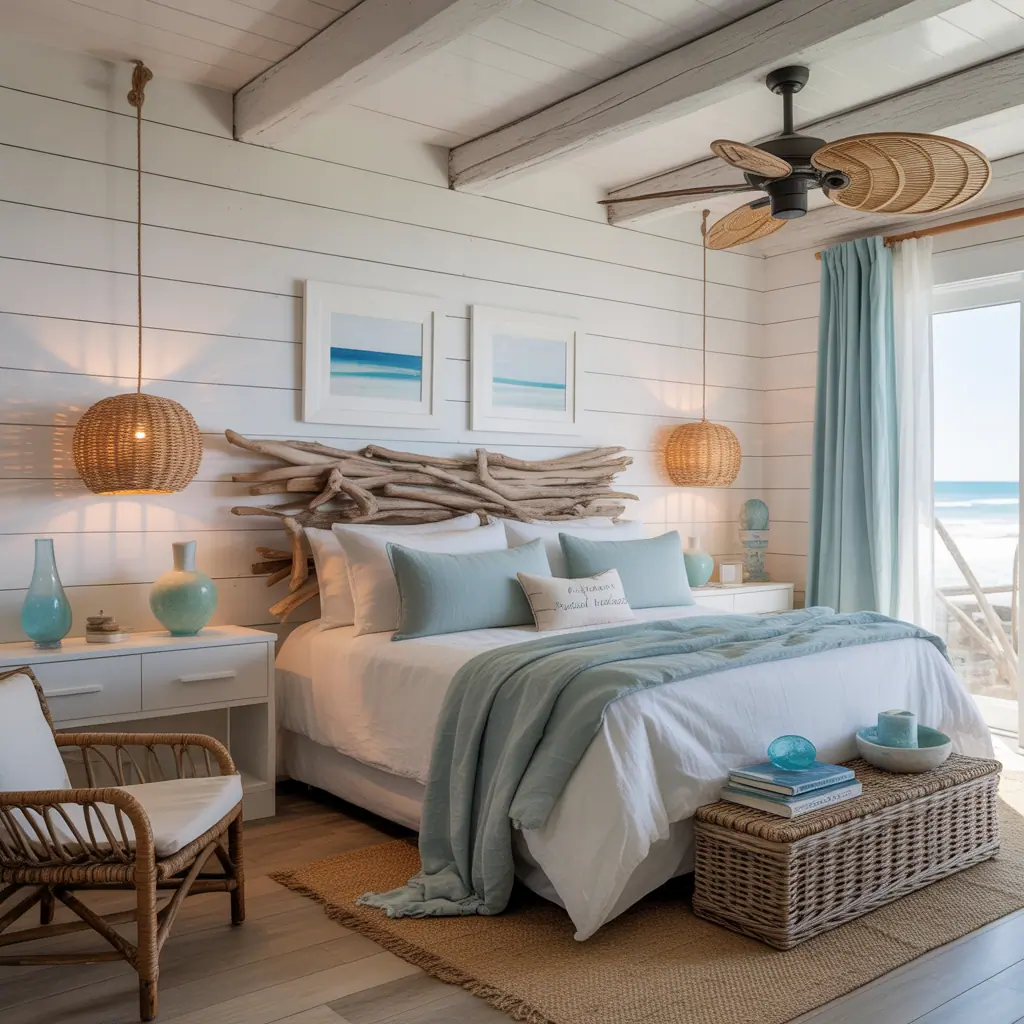 beach bedroom beach style ideas