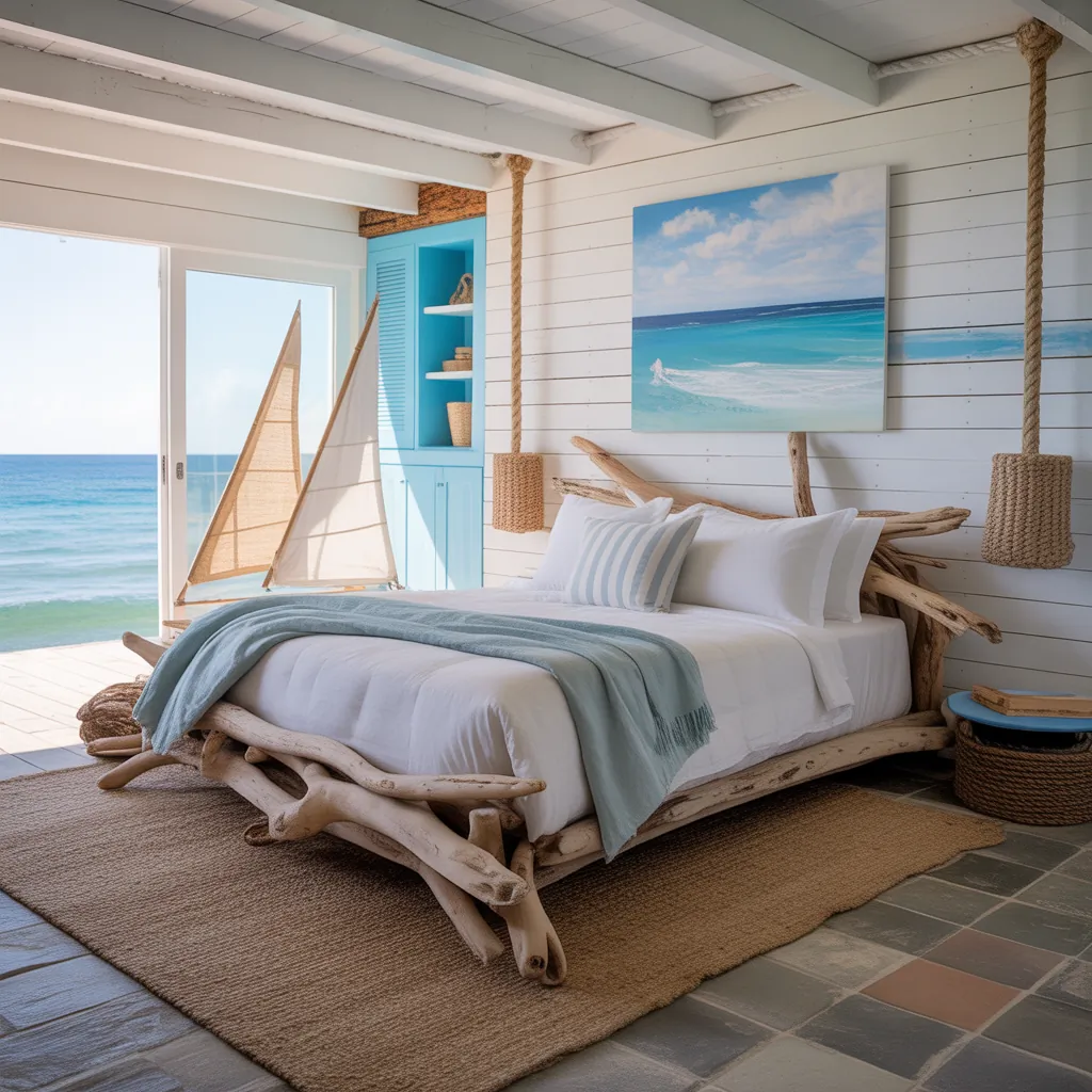 beach bedroom beach style ideas