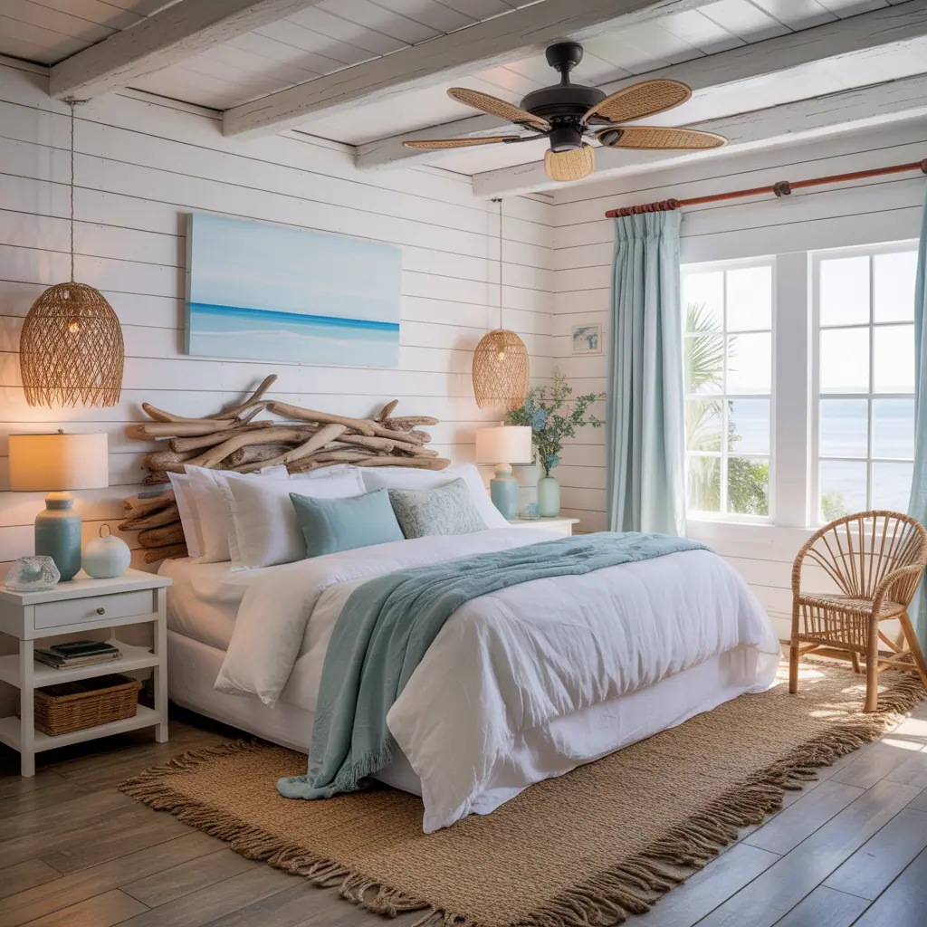 beach bedroom beach style ideas