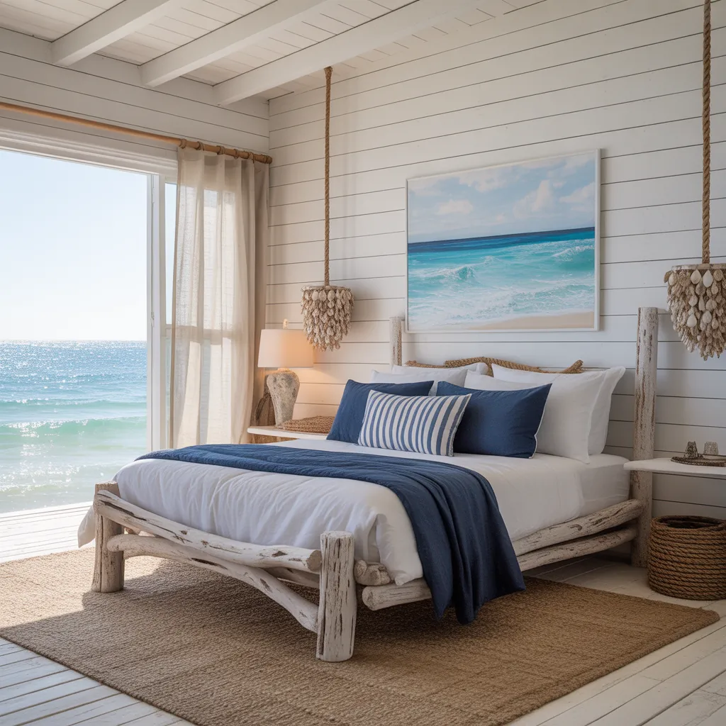 beach bedroom beach style ideas