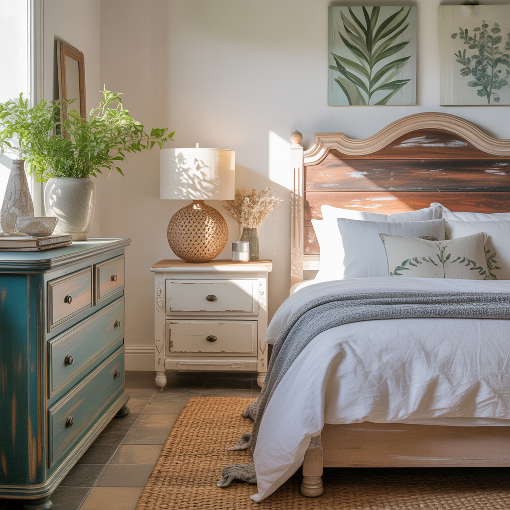 bedroom furniture painting ideas