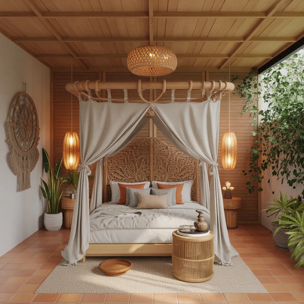 bedroom ideas bali inspired