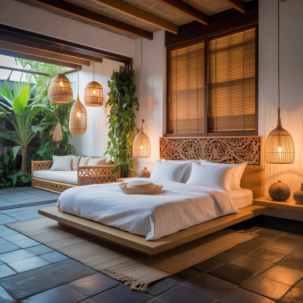 bedroom ideas bali inspired