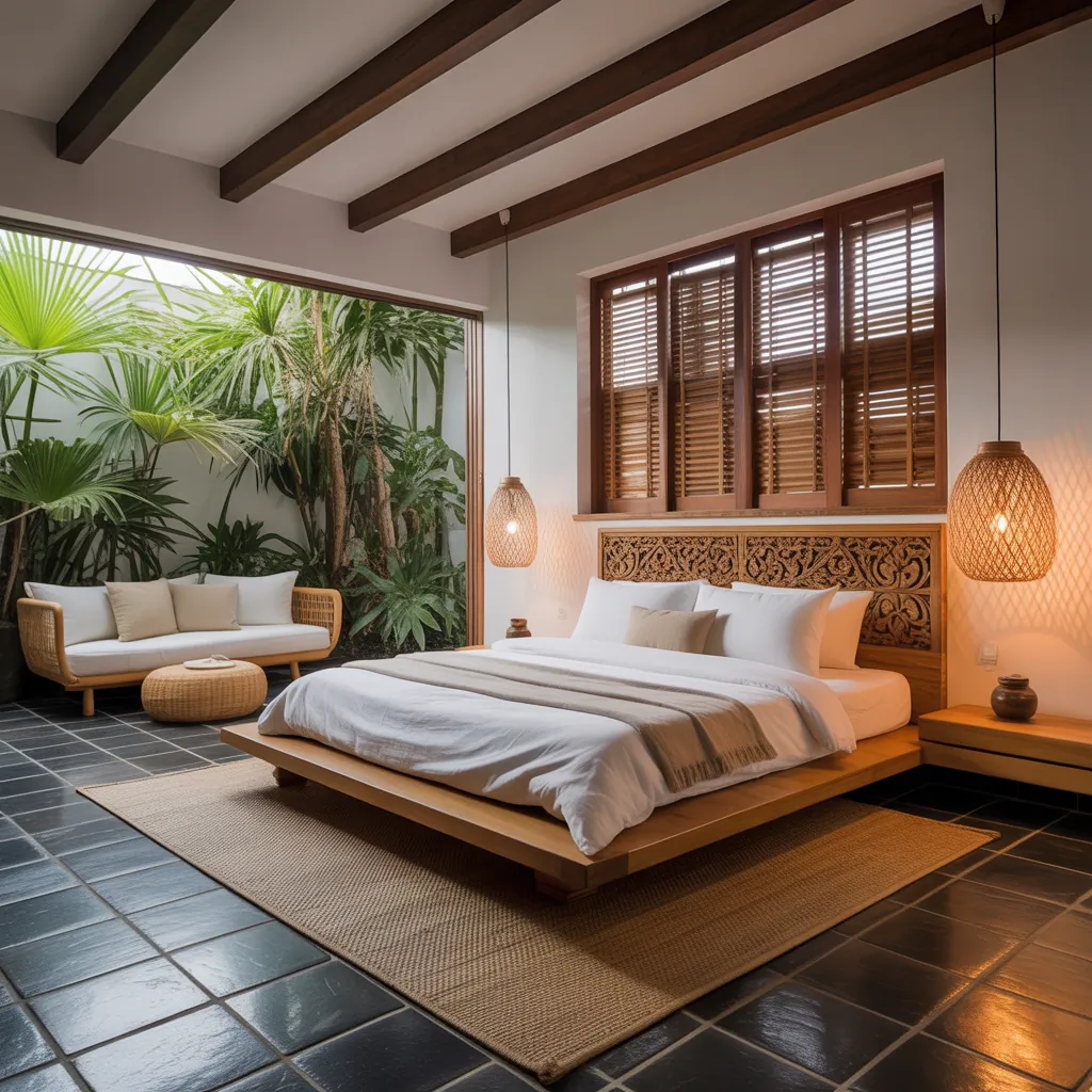 bedroom ideas bali inspired