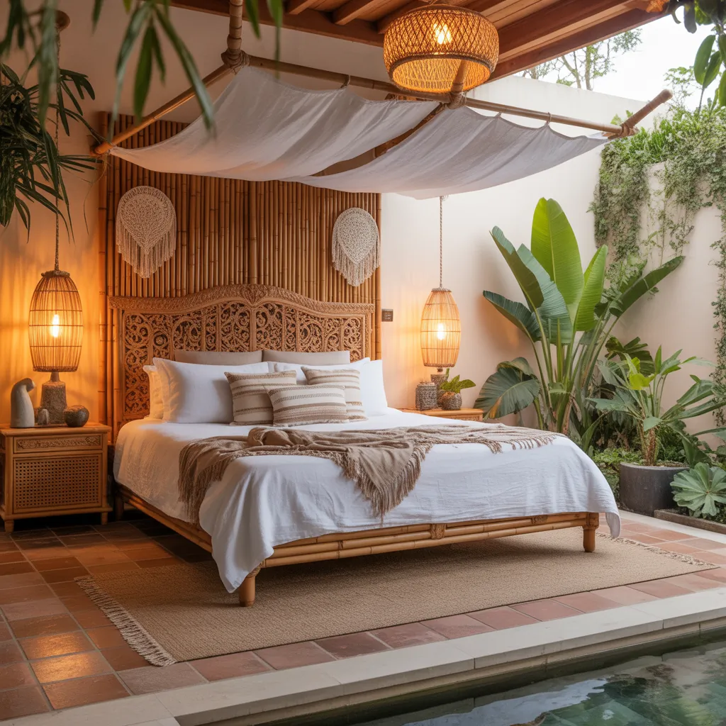 bedroom ideas bali inspired