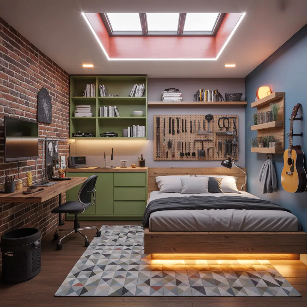 bedroom ideas for 20 year old male