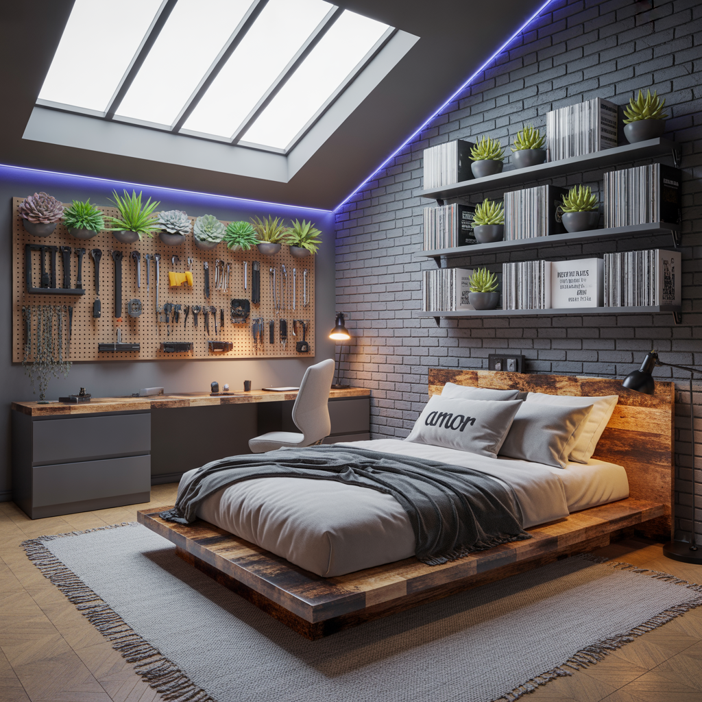 bedroom ideas for 20 year old male