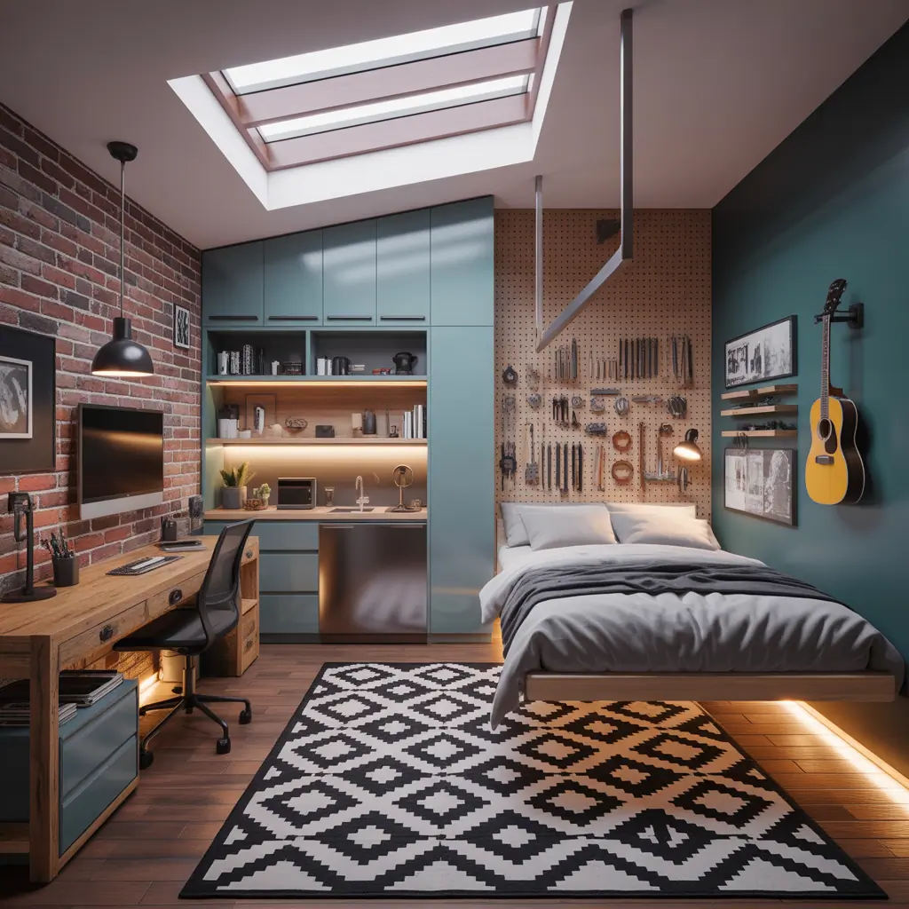 bedroom ideas for 20 year old male