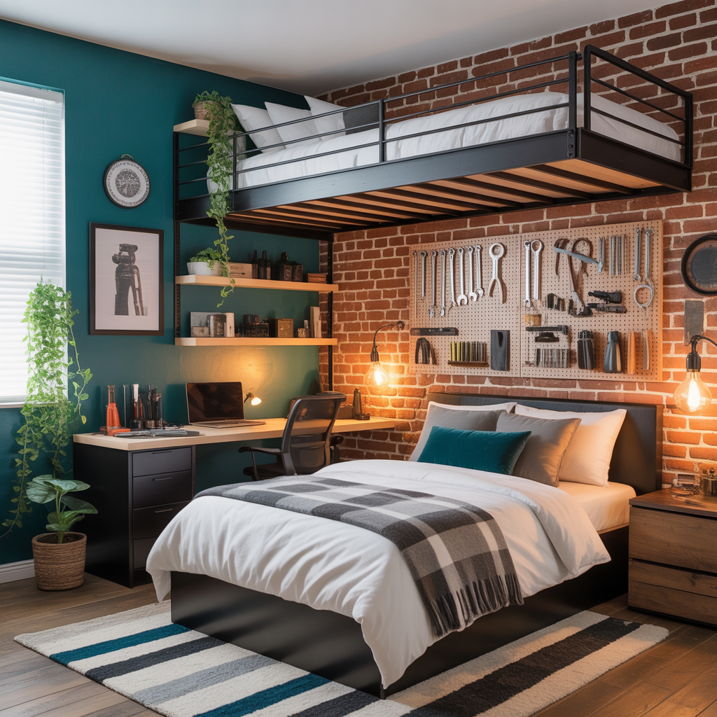bedroom ideas for 20 year old male