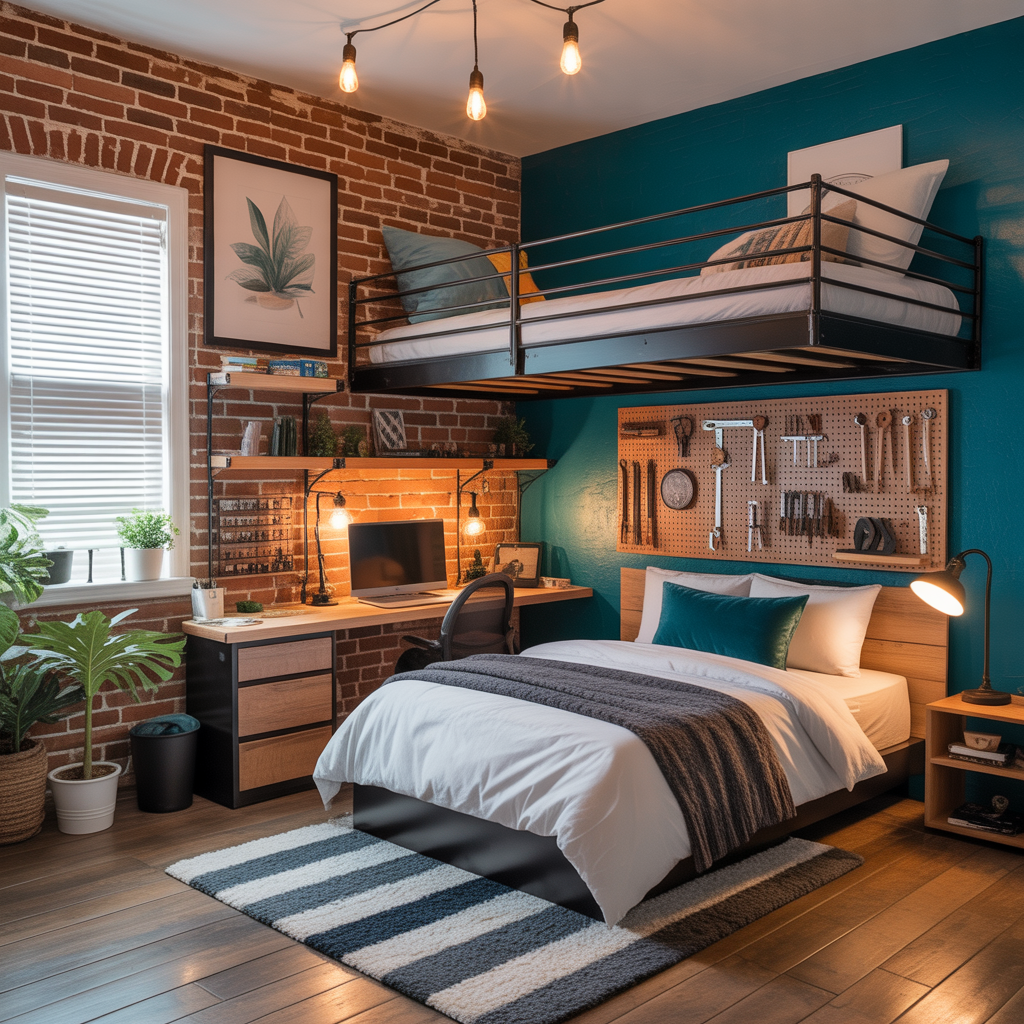 bedroom ideas for 20 year old male