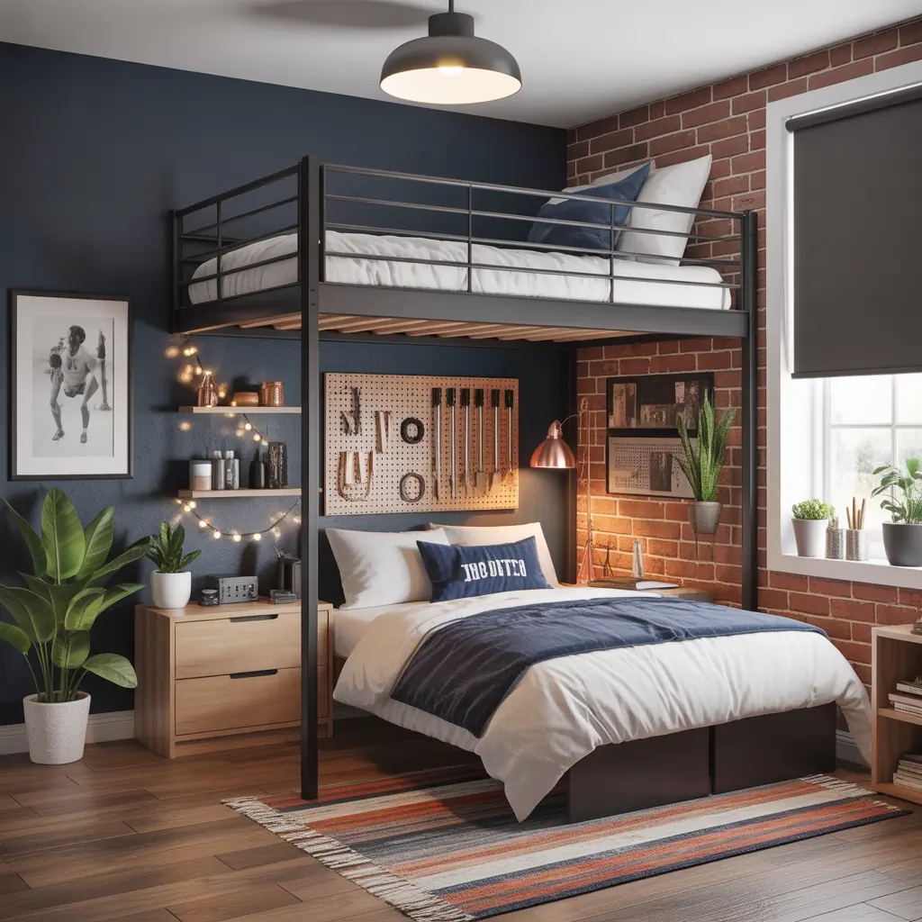 bedroom ideas for 20 year old male