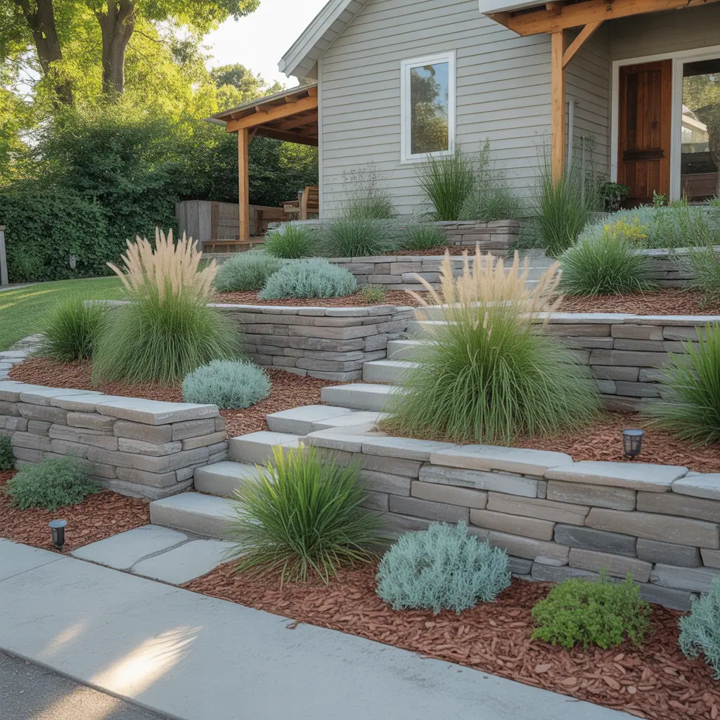 berm ideas front yard