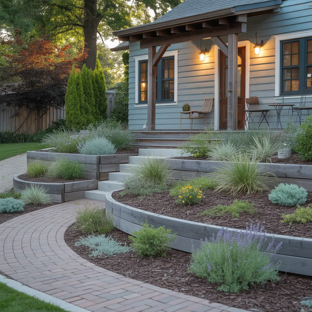 berm ideas front yard