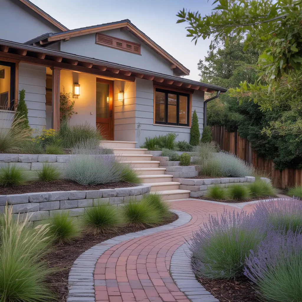 berm ideas front yard