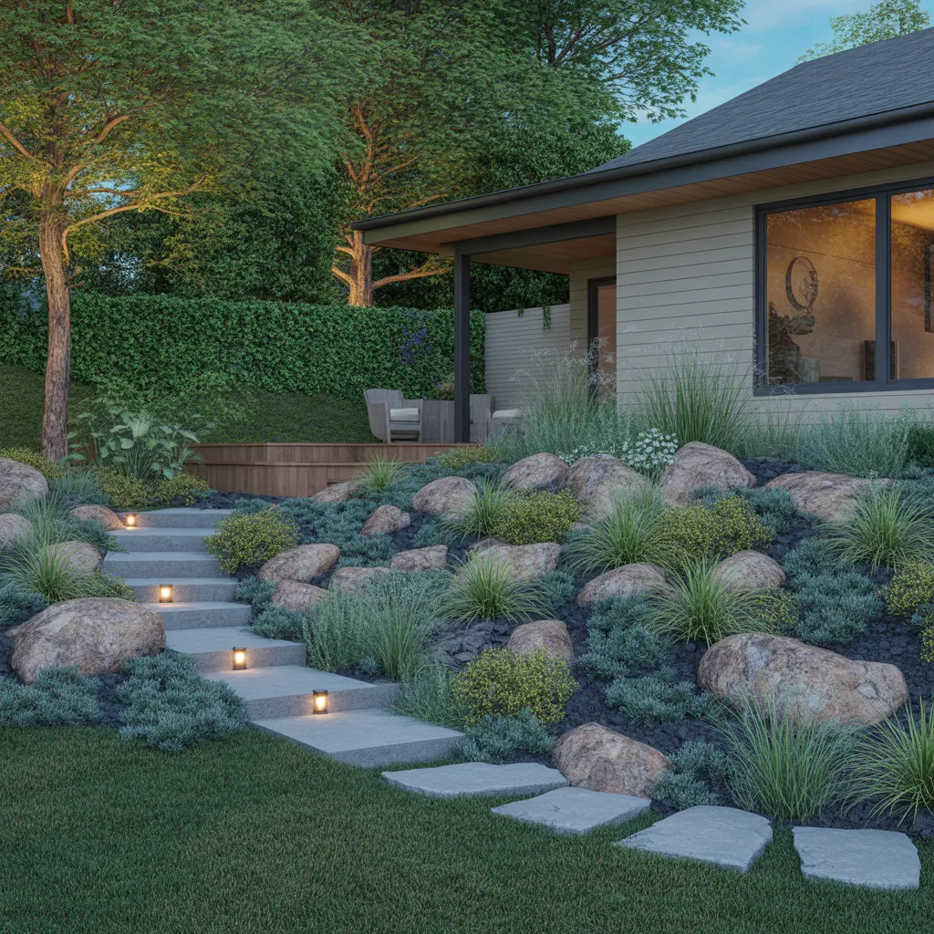 berm ideas front yard