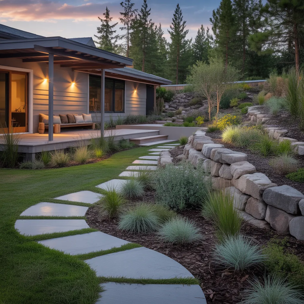 berm ideas front yard