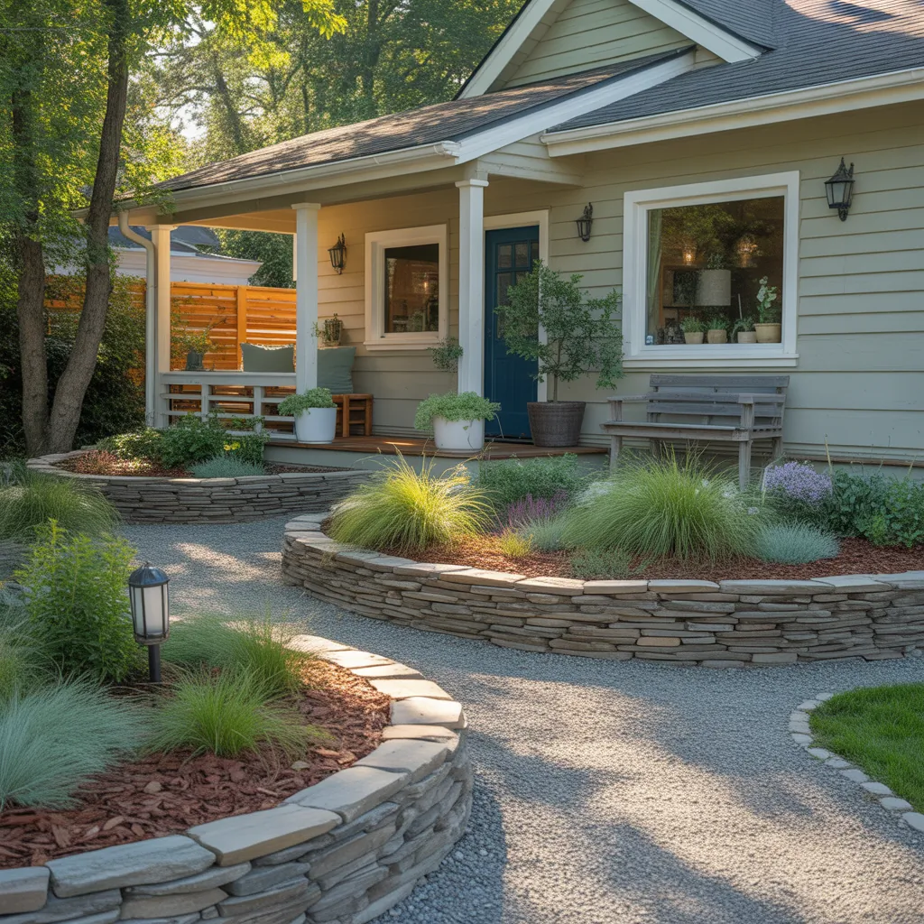berm ideas front yard