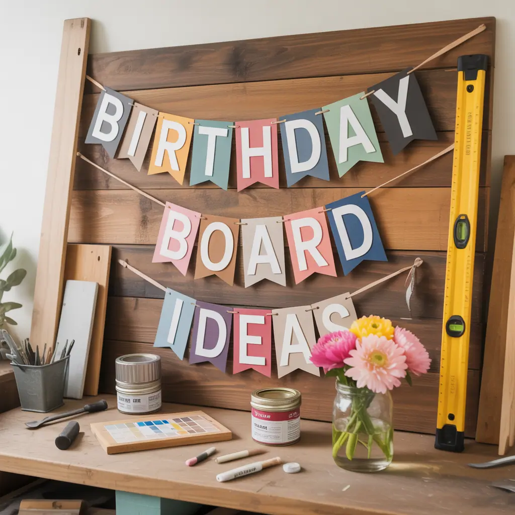 birthday board ideas