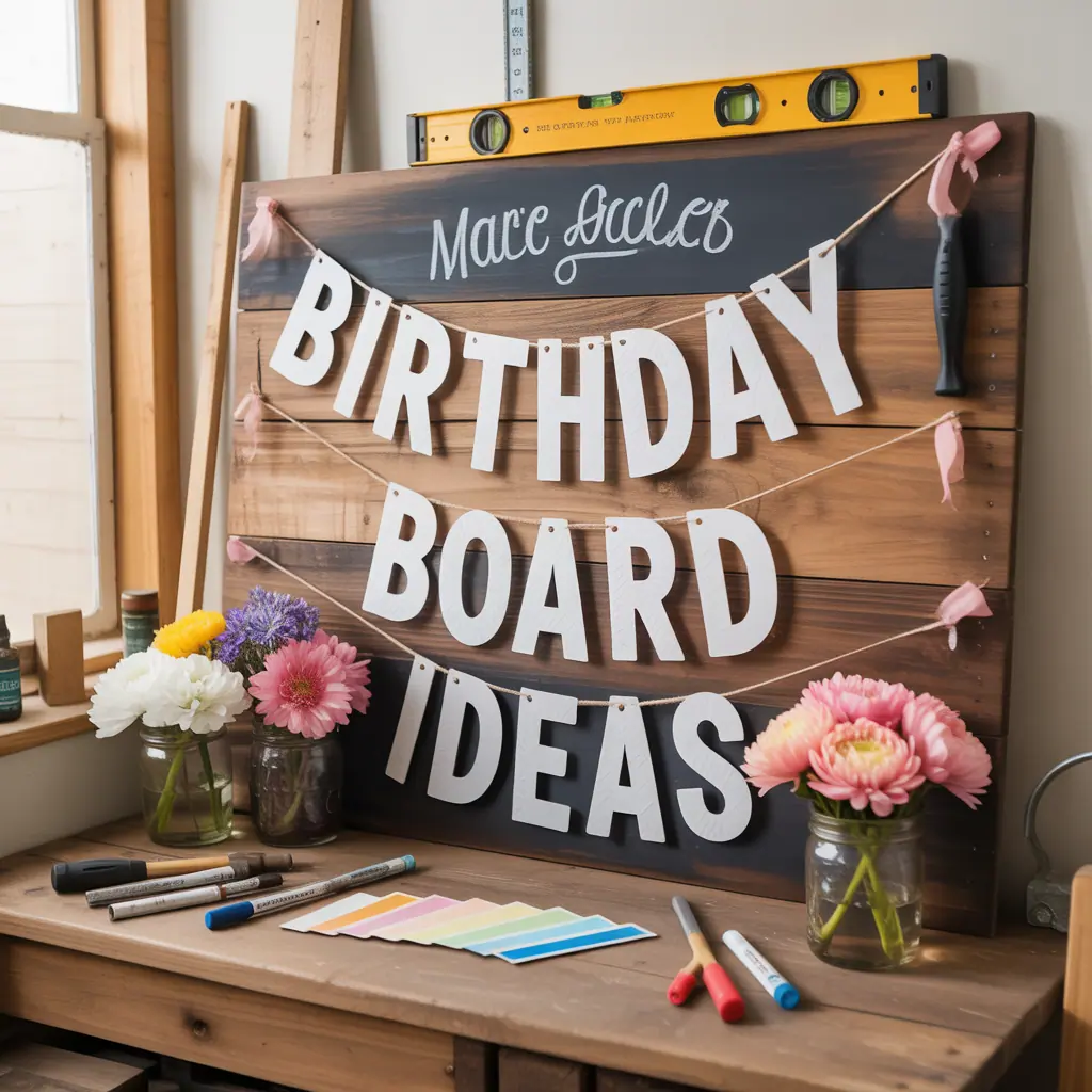 birthday board ideas