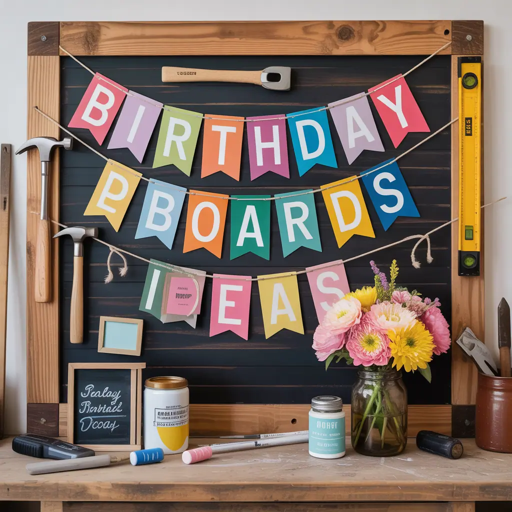 birthday board ideas