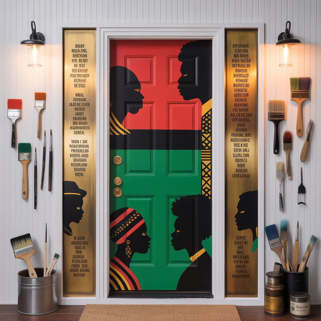 black history month door contest decorating ideas