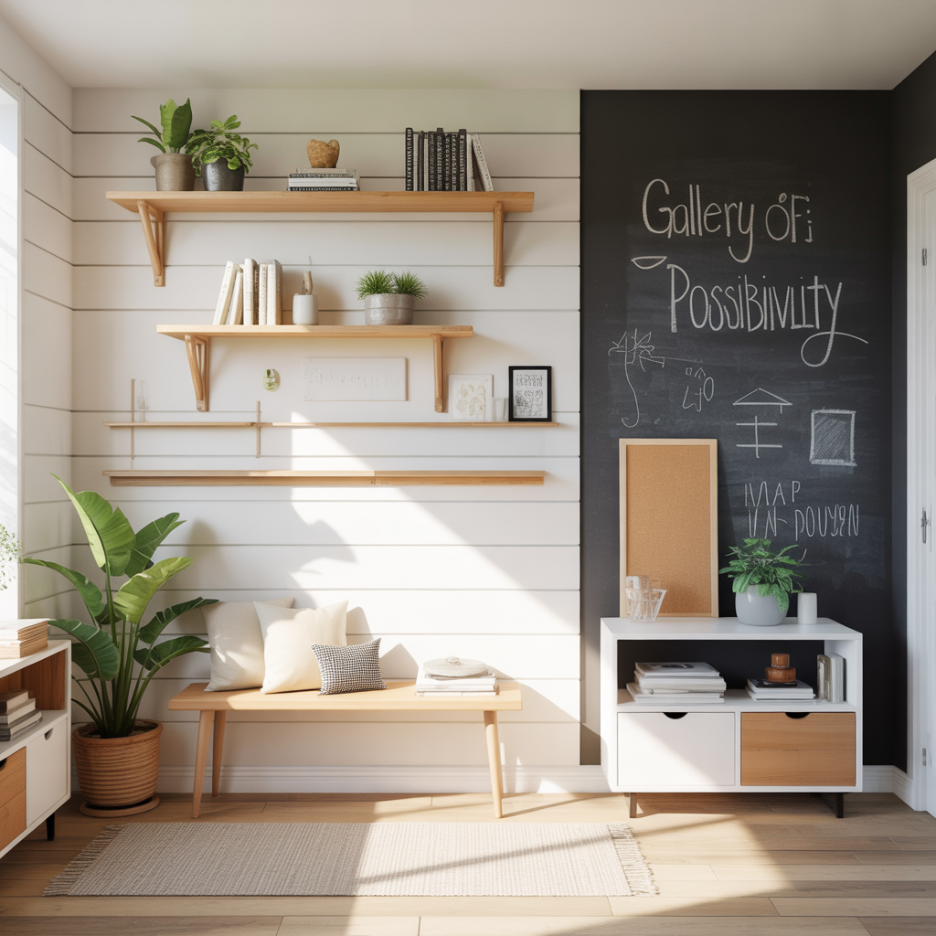blank walls ideas