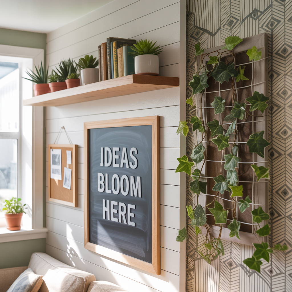 blank walls ideas