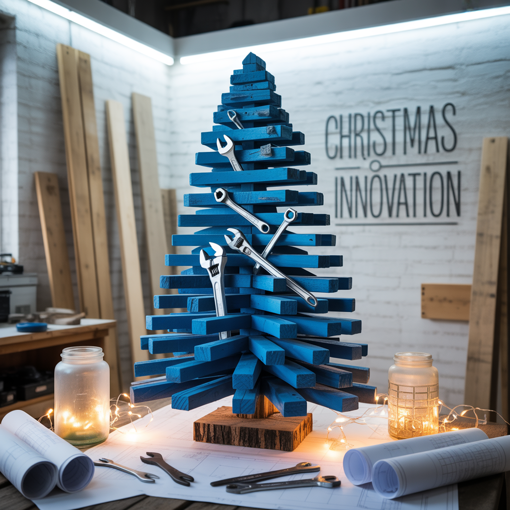 blue christmas ideas theme
