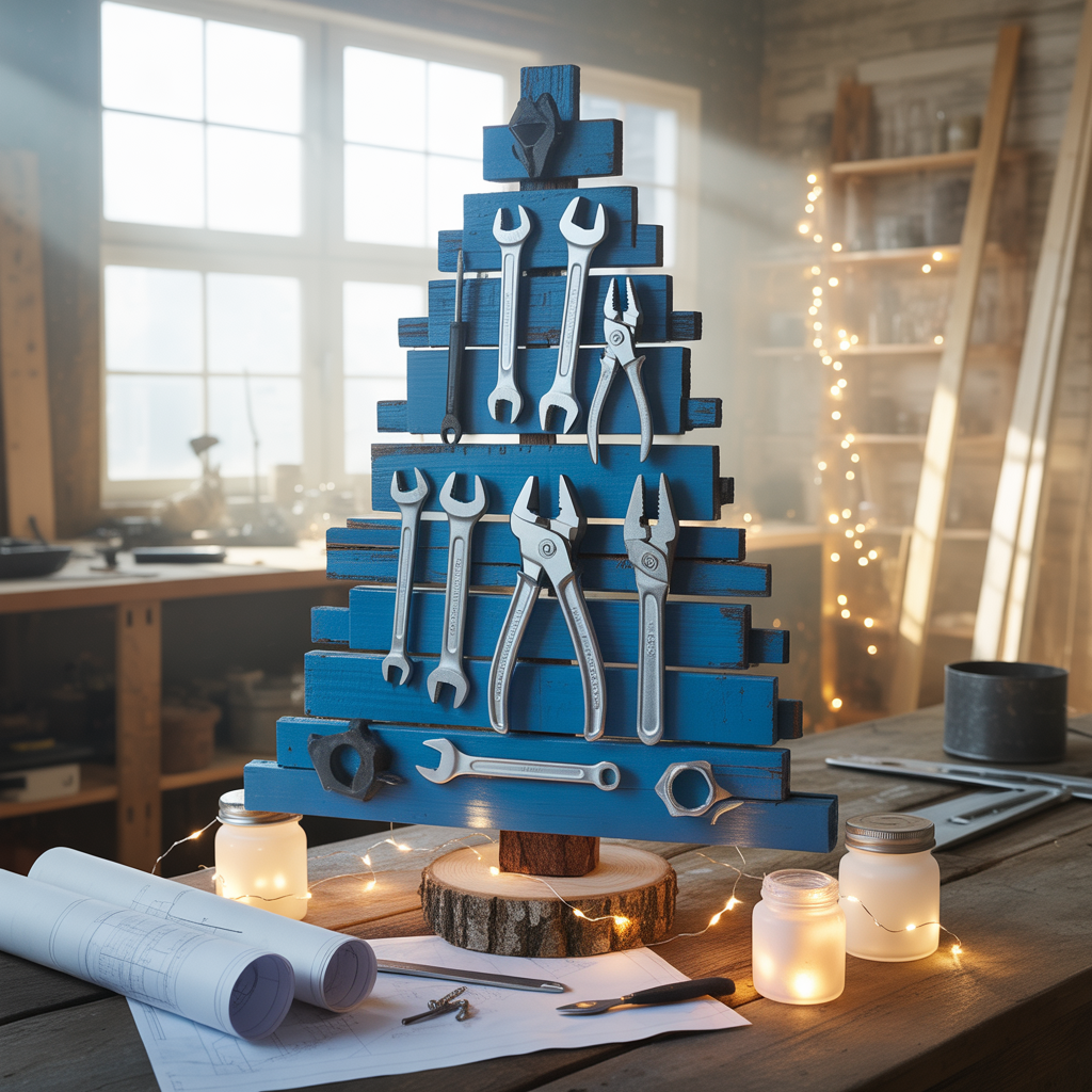 blue christmas ideas theme