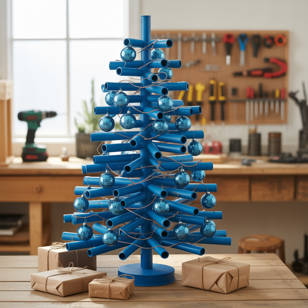 blue christmas tree ideas