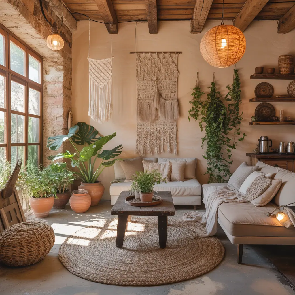 boho rustic ideas home