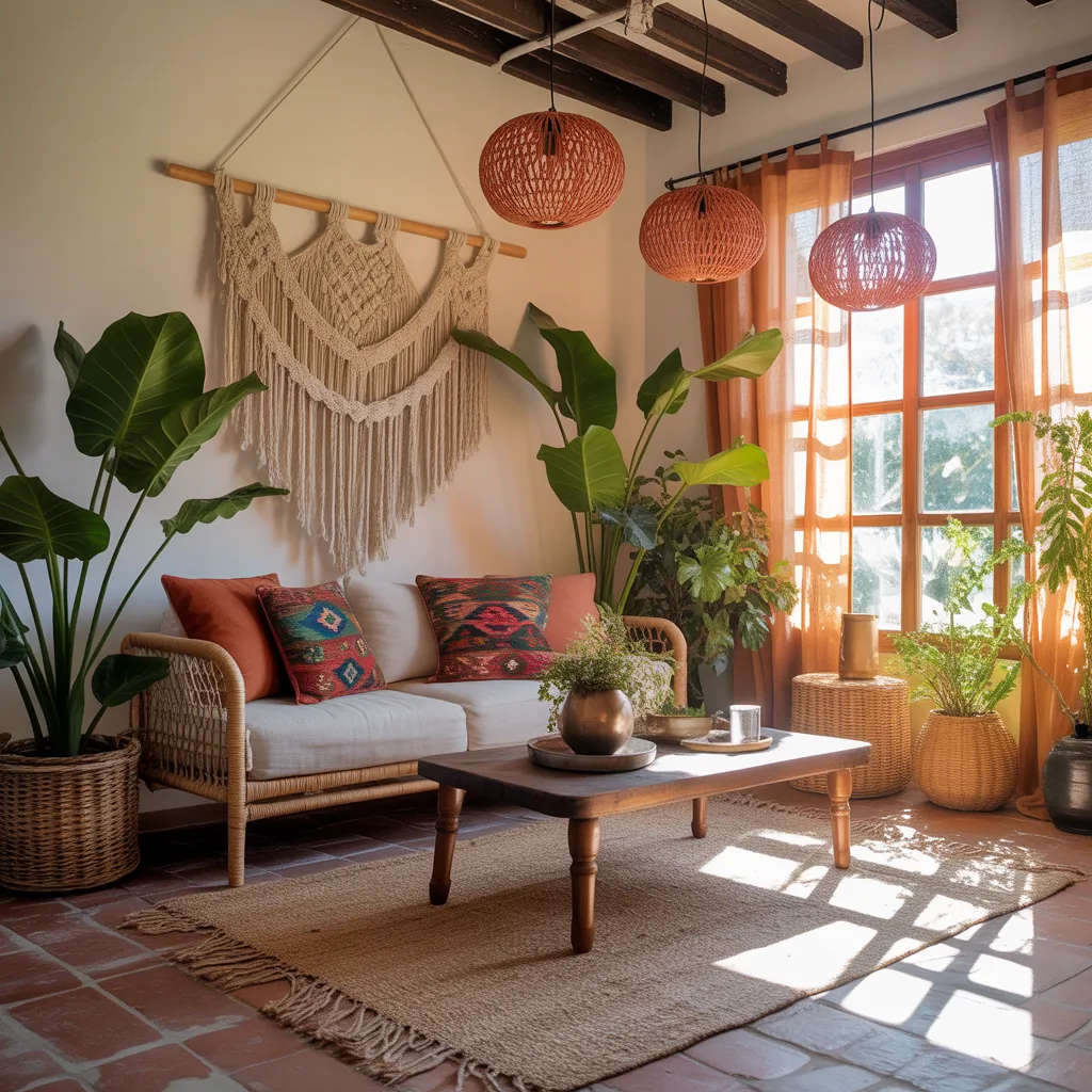 boho rustic ideas home