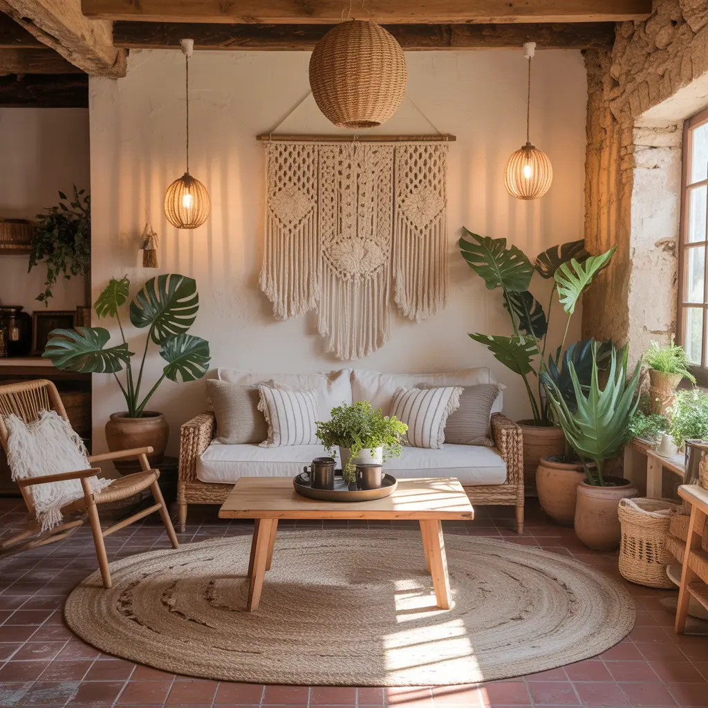 boho rustic ideas home