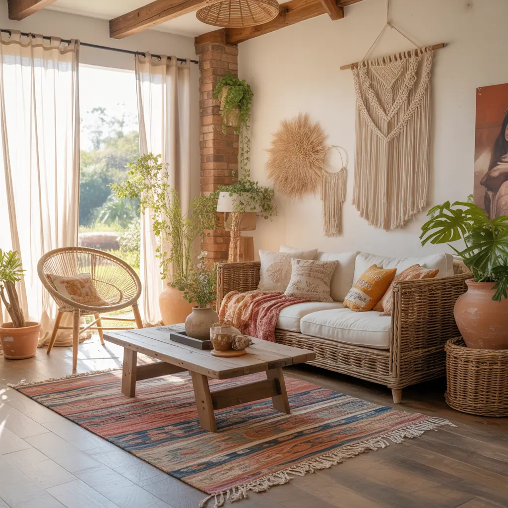 boho rustic ideas home